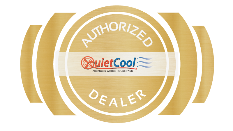 QuietCool Fan Authorized Dealer logo