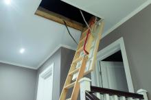 pull down ladder to attic