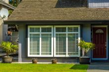 front of house with featured tall windows