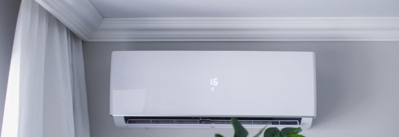mini split ac on grey wall mini split ac on grey wall